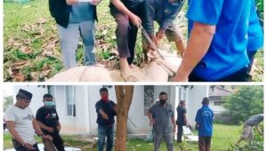 Ditengah Pandemi, PWI Muba Berbagi Dagi­ng Qurban