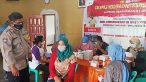 Hari ke -2, Masyarakat Masih Antusias Ikuti Vaksinasi Merdeka Candi Di Daerahnya Masing-Masing