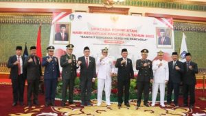 Pangkogabwilhan I Hadiri Upacara Peringatan Hari Kesaktian Pancasila Secara Virtual