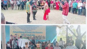 Pemberian Nama Gelar Adat Kepada Pj. Gubernur Provinsi Papua Tengah Dr. Ribka Haluk, S.Sos., M.M