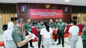 Dankodiklat TNI Tutup Sidang Pantukhir Seleksi Tingkat Pusat Penerimaan Pa PK TNI Susgakes
