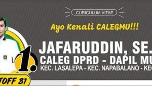 Mengenal Lebih Dekat Ketua DPD II PKS Kab Muna Jafaruddin, SE.Ak