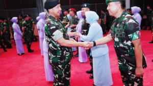 Panglima TNI Agus Subiyanto Pimpin Laporan Korps Kenaikan Pangkat 17 Perwira Tinggi TNI