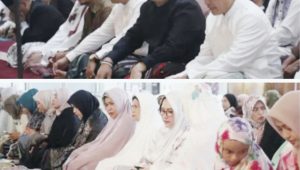 Bupati Ade Sugianto Laksanakan Sholat Idul Fitri 1445 H Bersama Warga