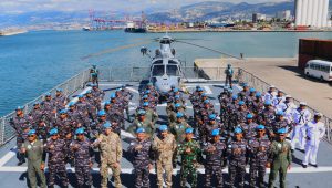 Satgas MTF TNI Konga XXVIII-O/UNIFIL Terima Kunjungan Kehormatan MTF Commander