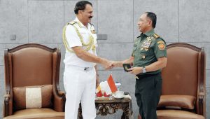 Panglima TNI Terima Kunjungan Kehormatan Kepala Staf Angkatan Laut India