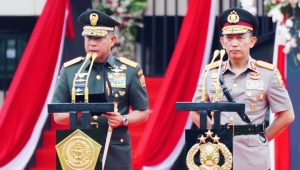 Panglima TNI dan Kapolri Lantik 1.621 Prabhatar di Akmil Magelang