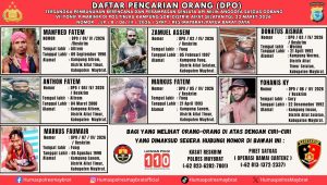 Polda Papua Barat Daya Tetapkan 7 DPO Kasus Pembunuhan Anggota Marinir di Maybrat